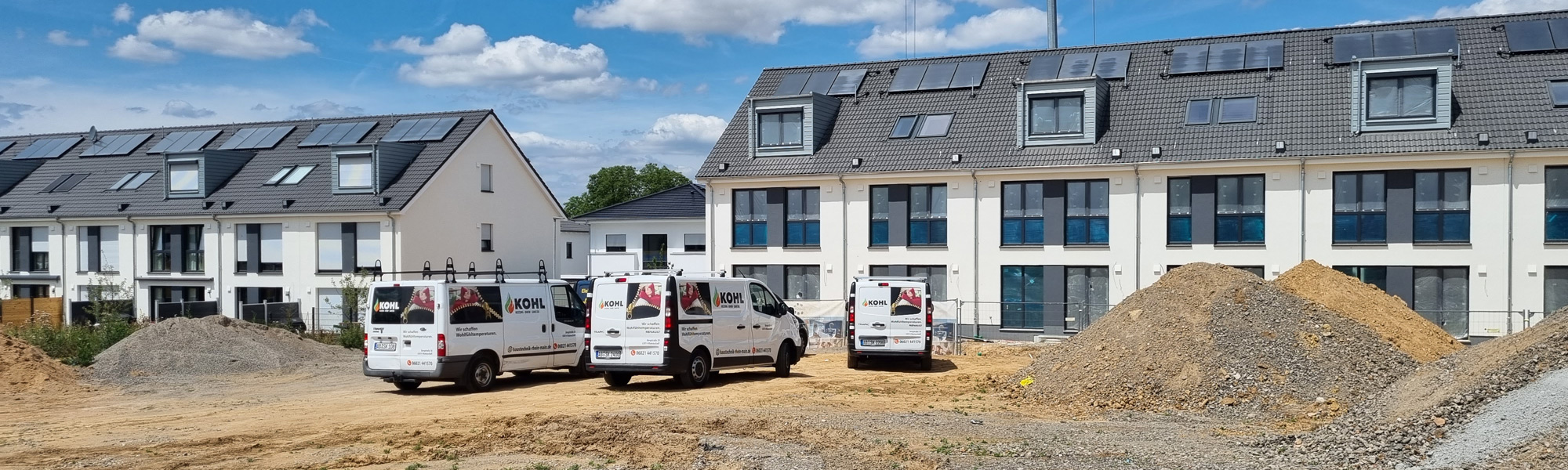 Neubau mit Heizung Klima Sanitär Kohl Aschaffenburg Rhein Main